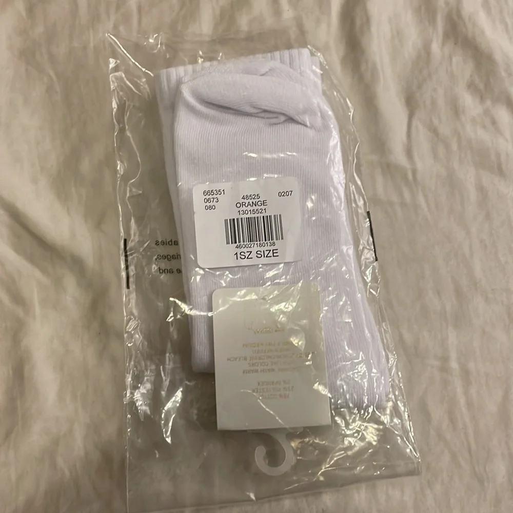Lemon “Fresh” logo crew socks